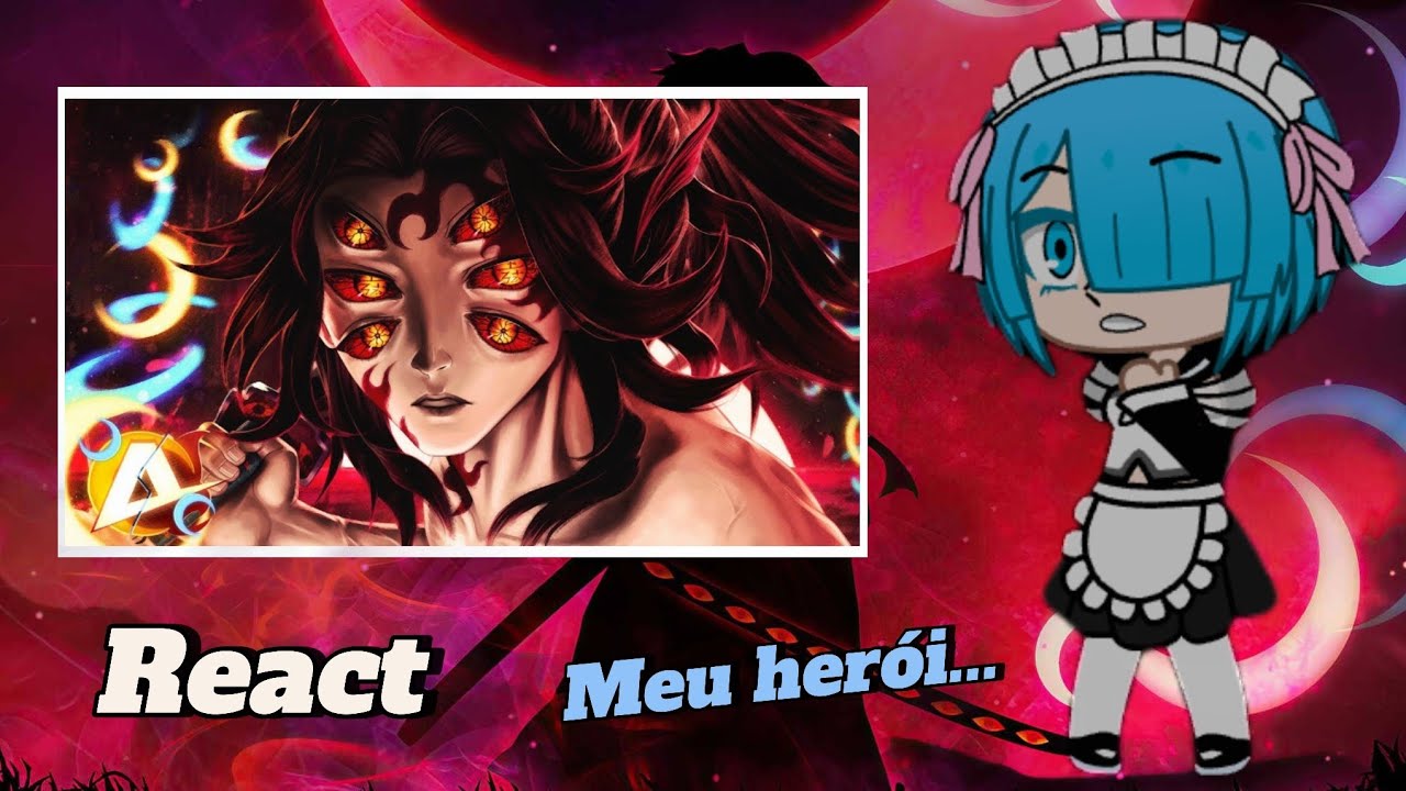 Re:zero react to Kokushibo (Kimetsu no Yaiba) Inveja by @AniRap | Subaru as