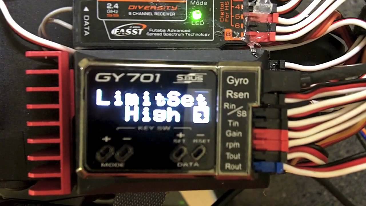 Bobby Watts Highlights the New Futaba GY 701