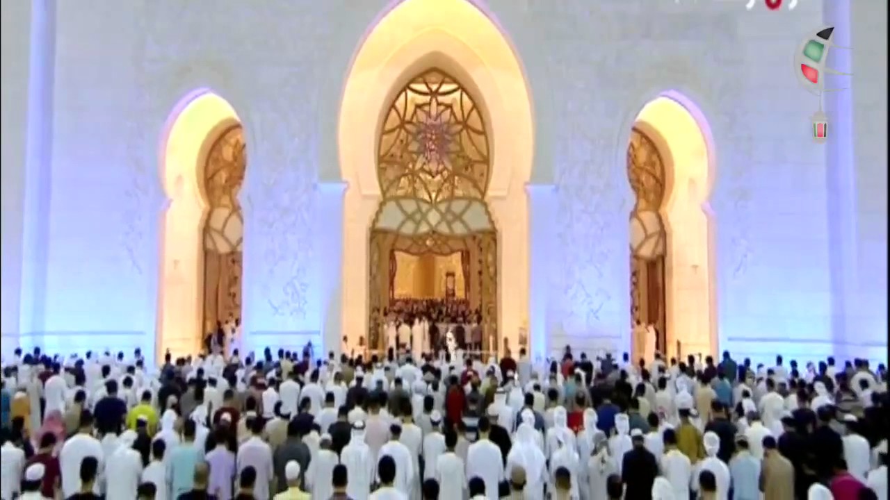 دعاء الشيخ ادريس ابكر ليلة 27 رمضان في جامع الشيخ زايد في ابوظبي 2017