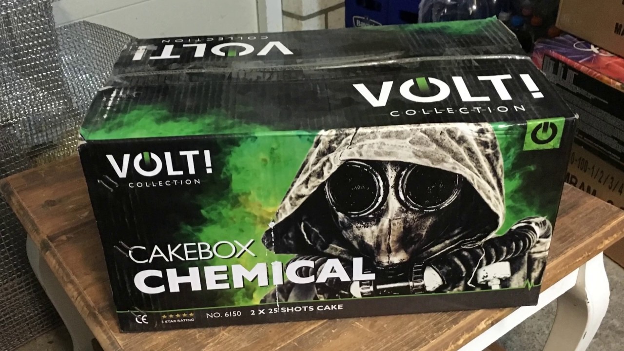 Chemical Box : Vuurwerktotaal : Volt! Fireworks : 50 Shots : Cakebox : Straatfilm