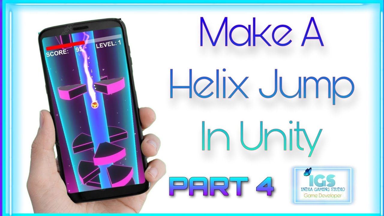 How to make a helix jump game in unity 3d #igsdeveloper #unity3d