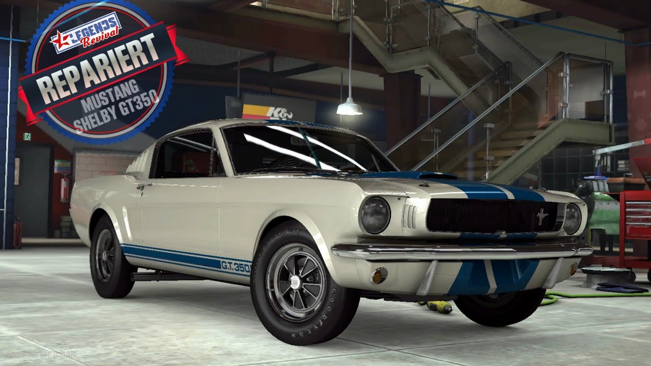 CSR 2 Legends Revival Mustang Shelby GT350 Full Restauration