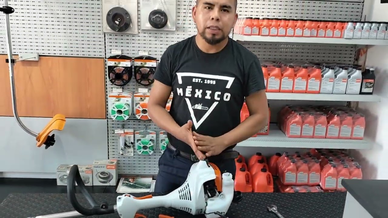 como desmontar y montar un carburador (fs 38)STIHL