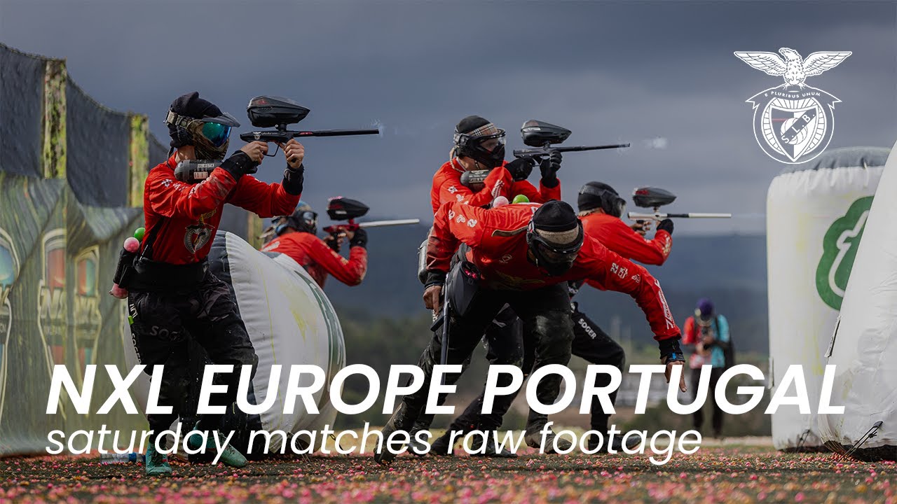 2024 NXL Europe Portugal Semi-Pro Paintball // Saturday Raw Footage