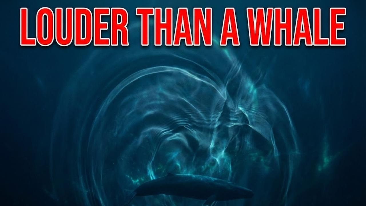 The Loudest Sound Ever Recorded Underwater (The Bloop)