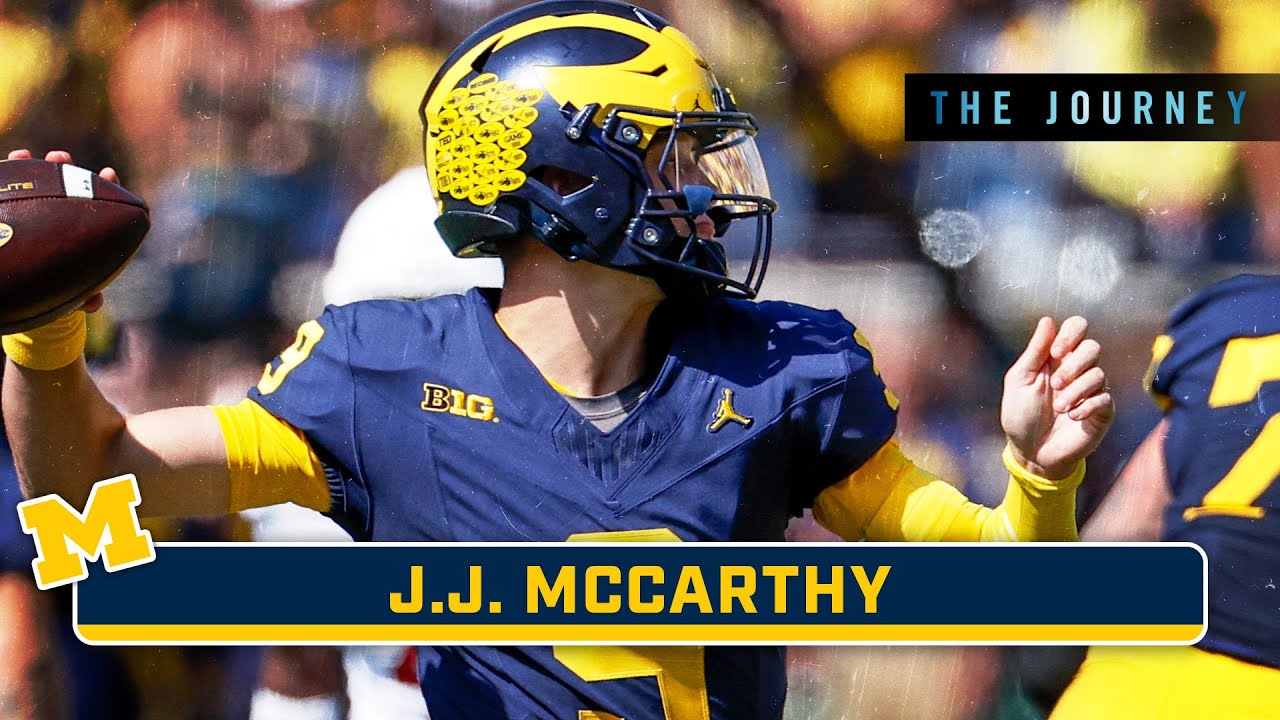How J.J. McCarthy Honored His Late Friend | Michigan Football | The Journey