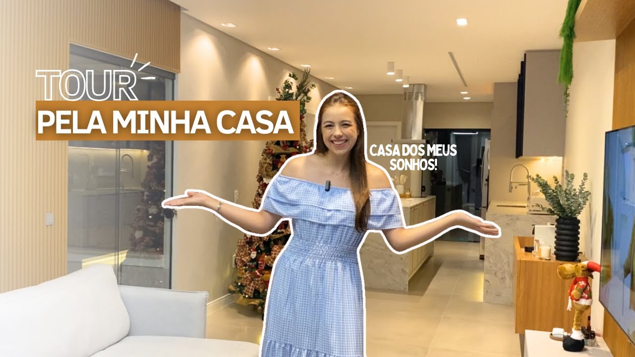 TOUR PELA MINHA CASA! 🏠 Mostrei todos os detalhes
