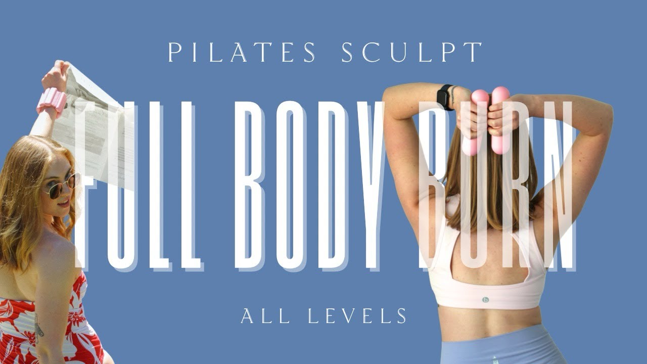 Full Body Pilates | All Levels, Light Weights