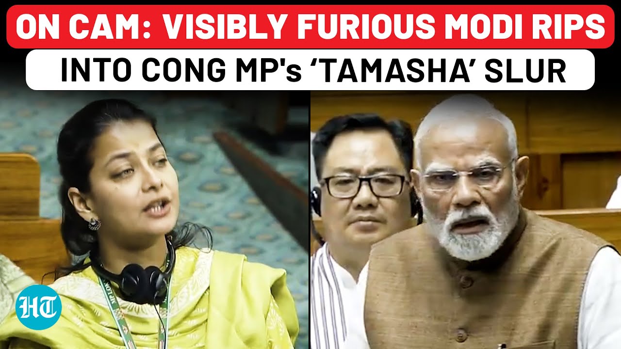 On Cam: In Thunderous Rebuttal, PM Modi Tears Into Congress For Calling Operation Sindoor 'Tamasha'