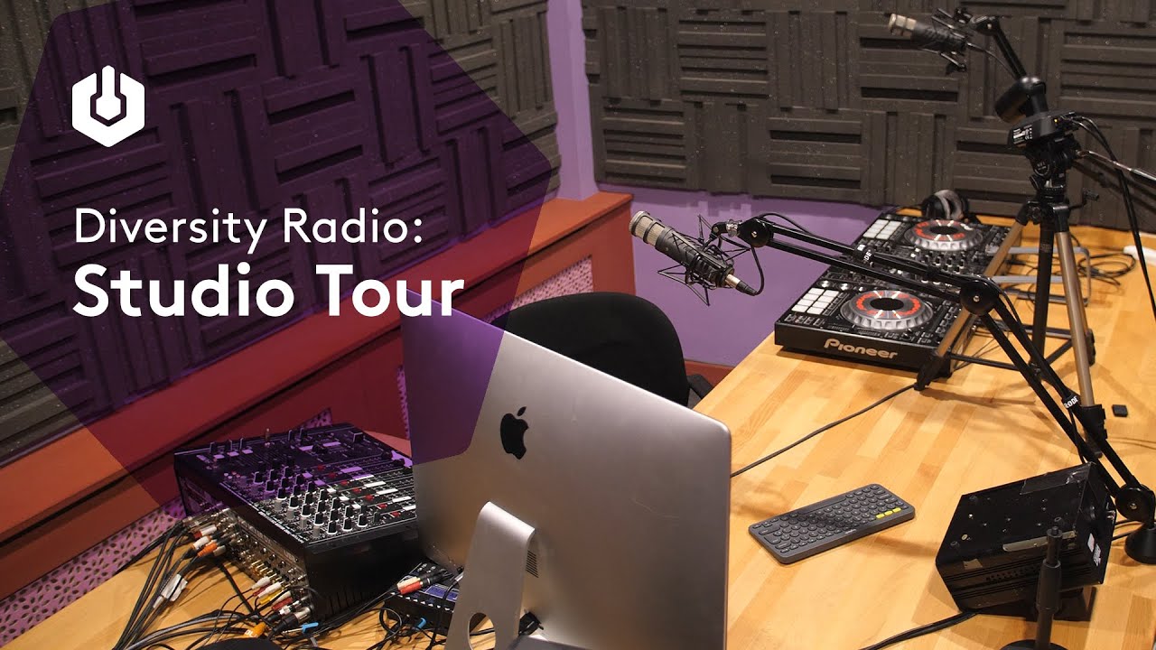 Radio Studio Tour with Community Station Diversity Radio