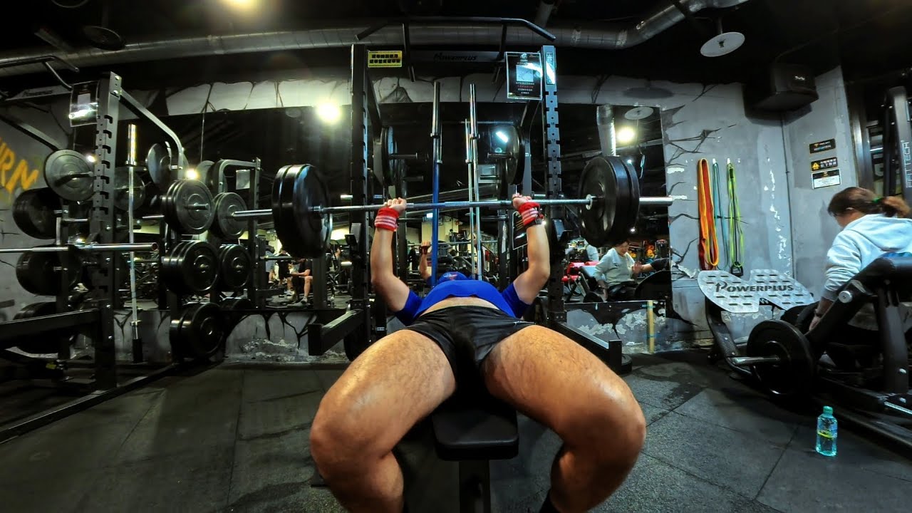 20260121阿石槓鈴臥推 #barbellbenchpress #chestpress #weighttraining