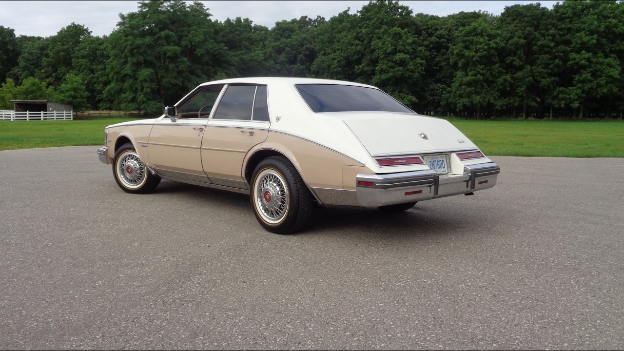 1981 Cadillac Seville Bustle Back / Slant Back in Tan & White & Ride My Car Story with Lou Costabile