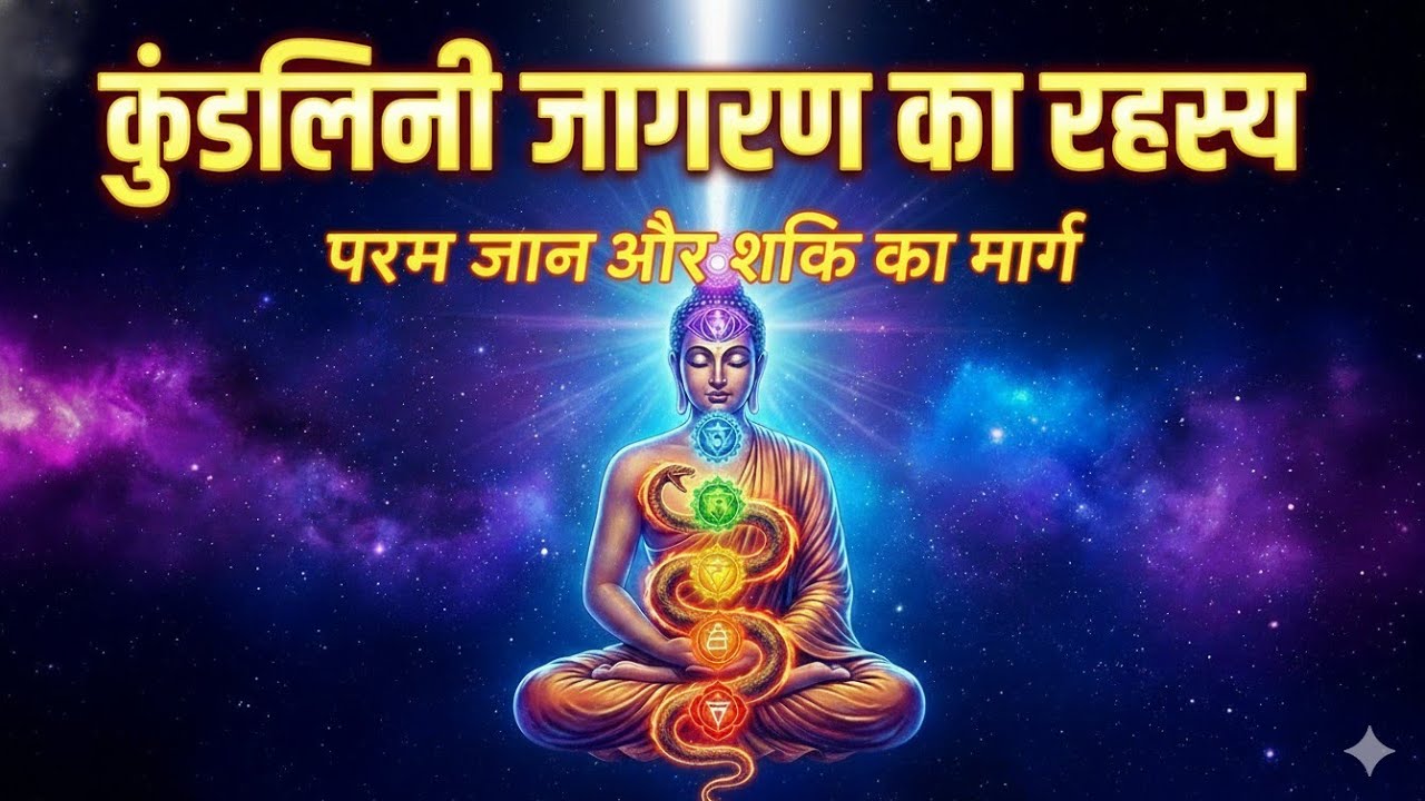 कुंडलिनी जागरण का रहस्य । kundalini activation meditation। third eye activation #god