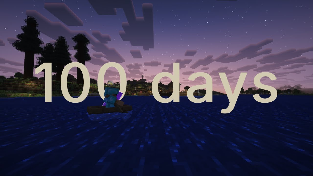 I Started My Forever Minecraft World (Day 100 Tour)