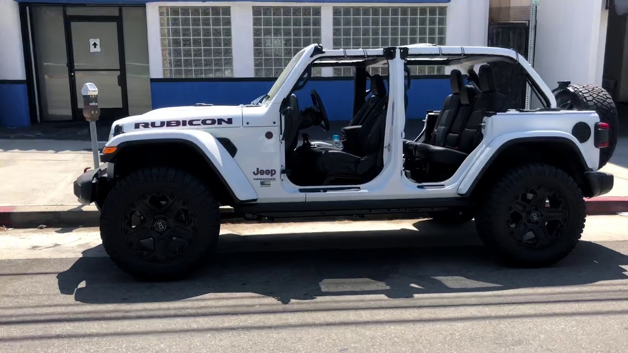 The perfect 2018 Jeep Wrangler Rubicon, topless