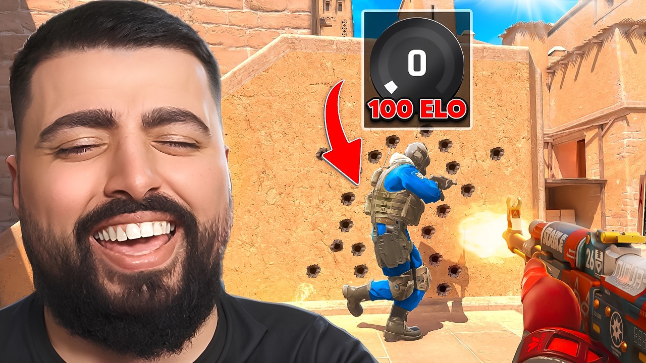 I Spectated THE LOWEST ELO FACEIT GAME (100 ELO!)