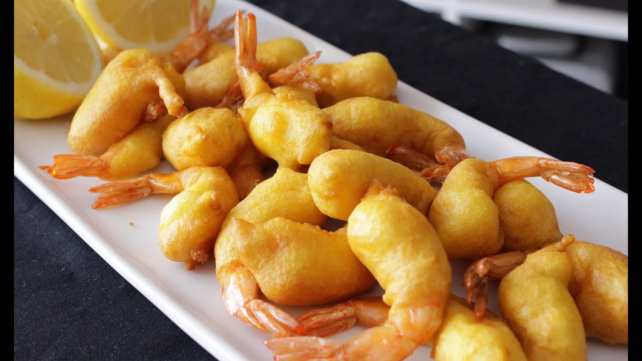 Langostinos a la Gabardina