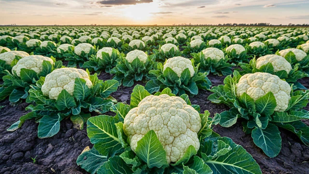 Cosa evitare quando si coltiva il cavolfiore per non rallentarne la crescita!