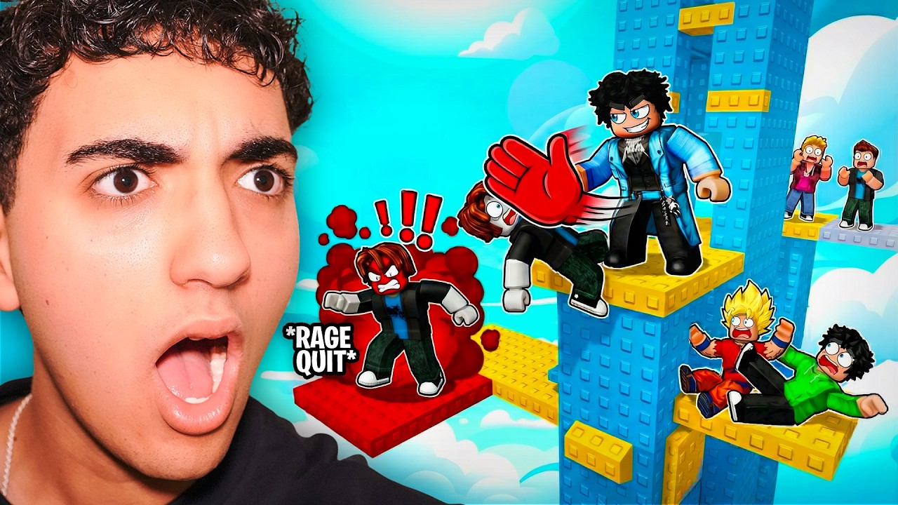 TROLLING with BROKEN Abilities in Slap Tower!