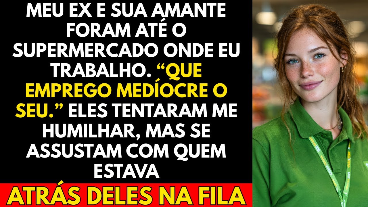 Meu Ex e Sua Amante Foram Até o Supermercado Onde Eu Trabalho  “Que Emprego Medíocre o Seu ” Eles...