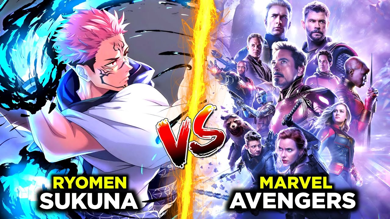Ryomen Sukuna Vs Avengers | Can Avengers Defeat Sukuna ? ( HINDI )