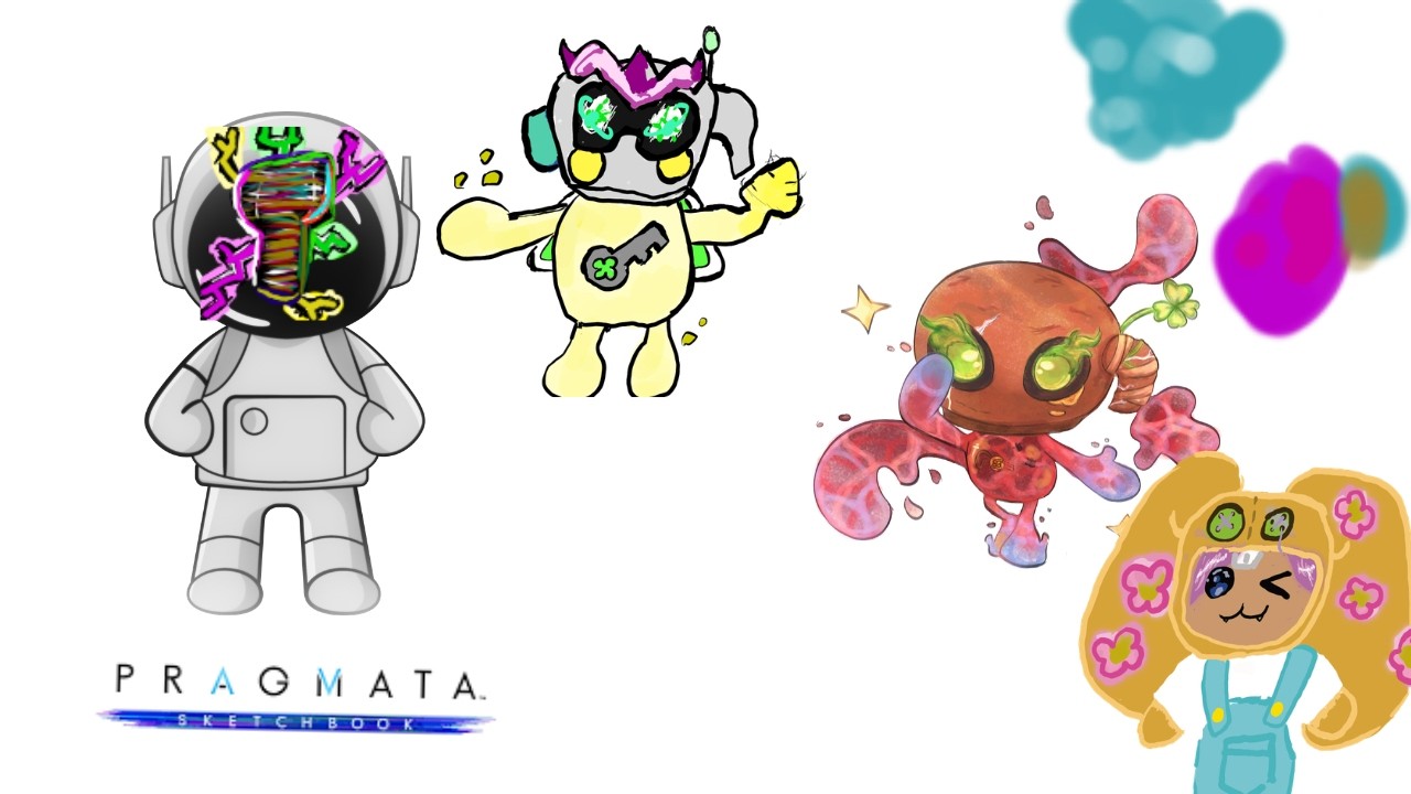 the pragmata demo looks sick