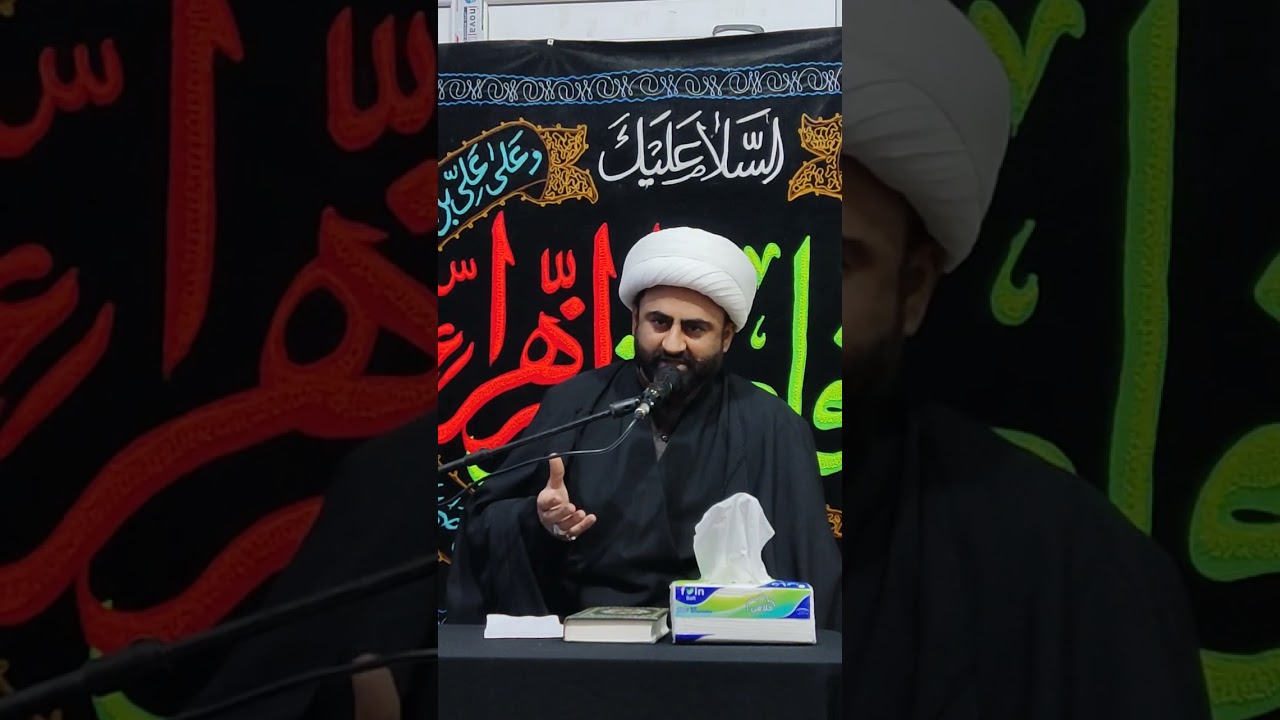 موضوع (سیرت جناب ام البنین سلام اللہ علیہا )خطیب خادم در بتول مولانا ناصر عباس النجفی