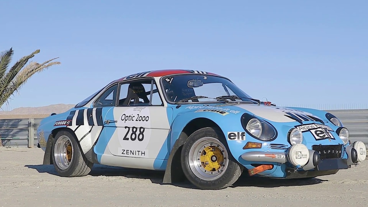 Driving with Dana, featuring the Petersen's 1971 Alpine A110 Group 4 car