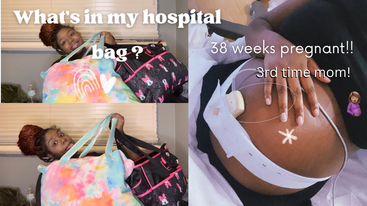What’s in my hospital bag ?| 3rd baby ?! | labor & delivery 2024| Baby’s bag ?