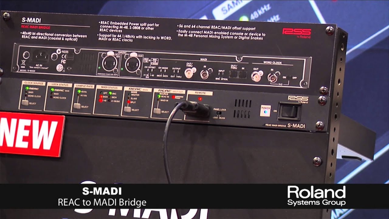Представление Roland S-MADI на выставке InfoComm 2010