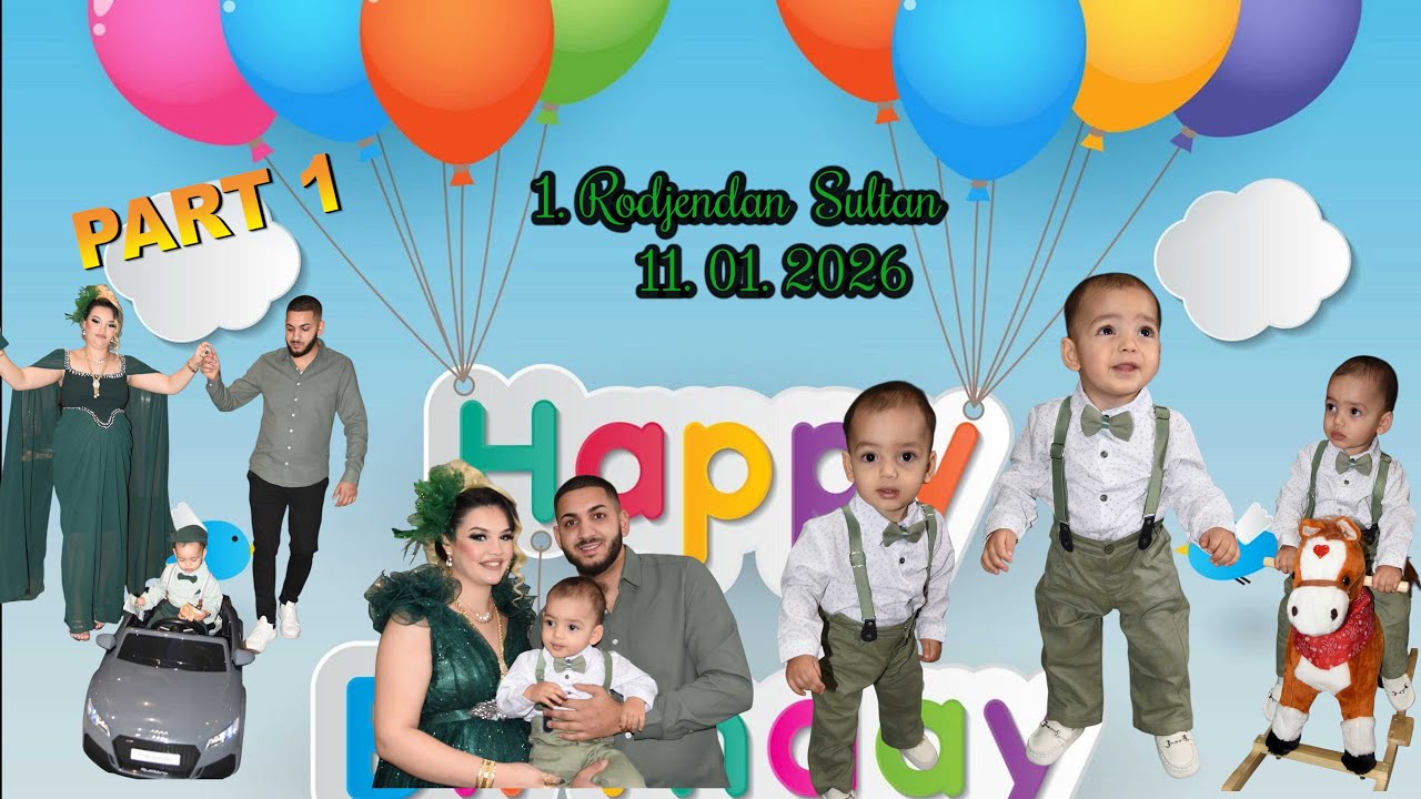 1. RODJENDAN SULTAN PART 1 STUDIO MIRTEZ 4K ZEMUN