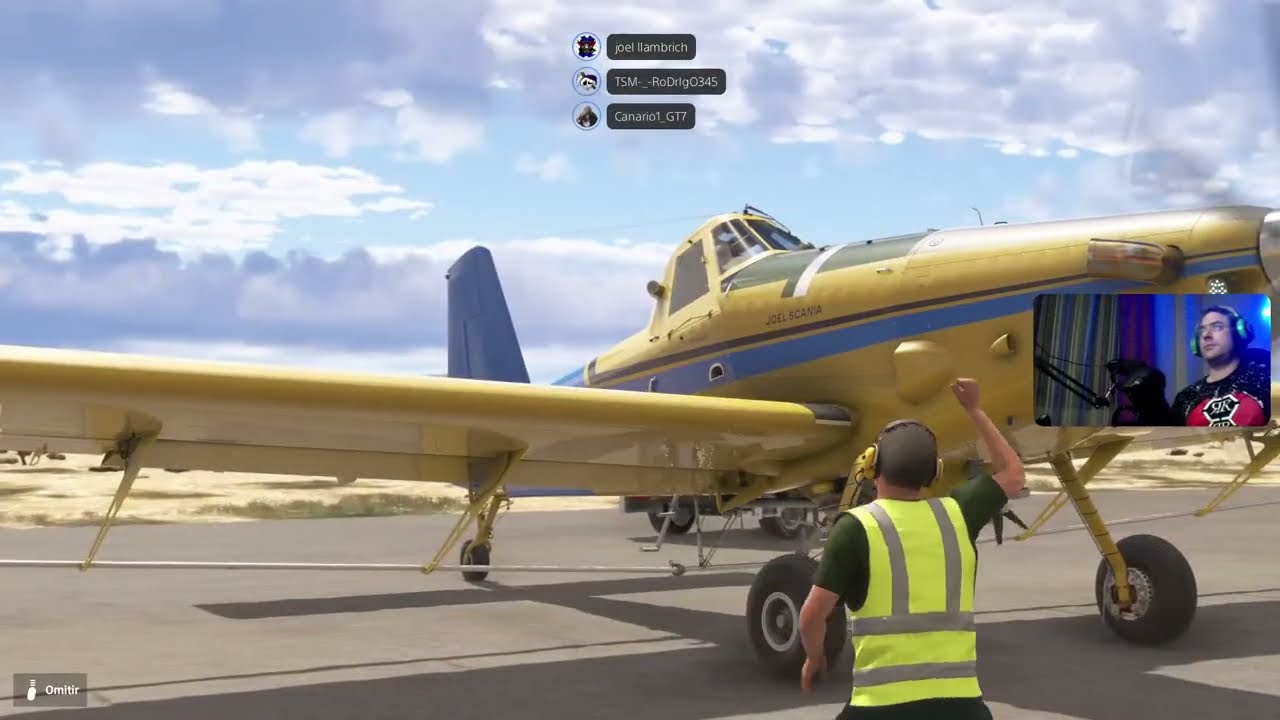 🇪🇦DIRECTO DE NOCHE EN FLIGHT SIMULATOR 2024 (TRABAJOS DE VARIEDAD) 🇪🇦#PS5LIVE