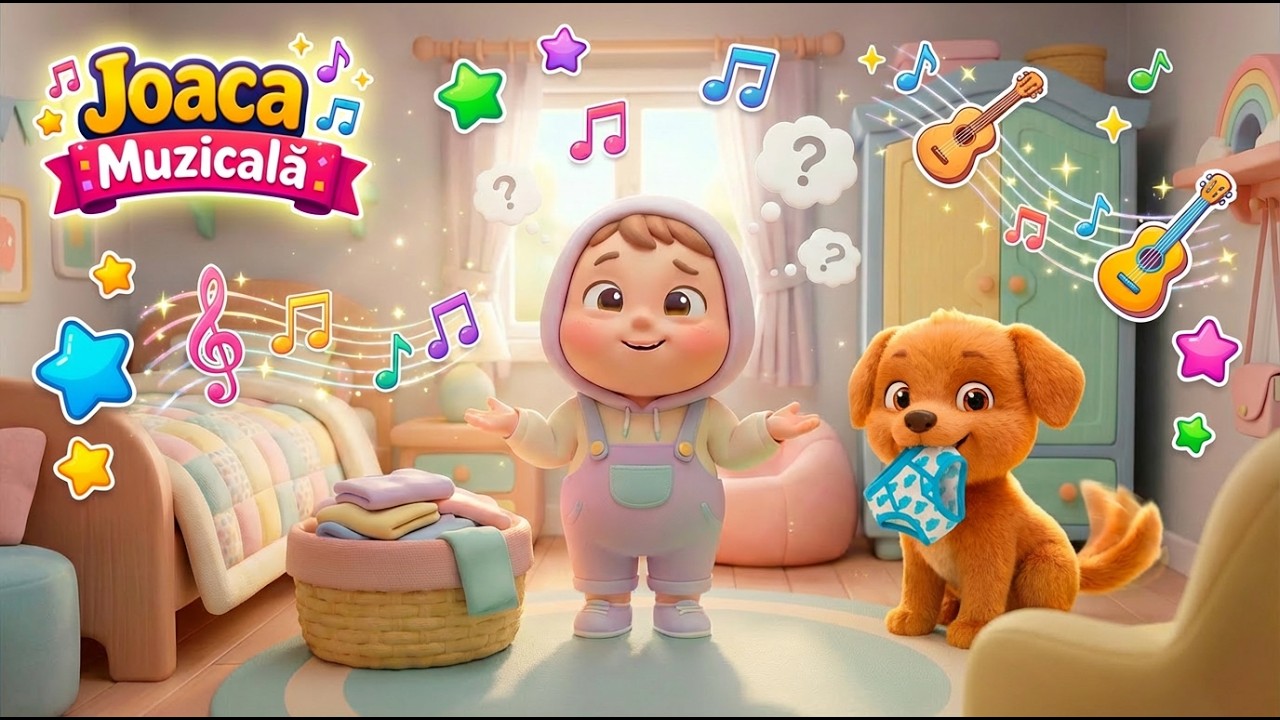 Unde-s ai mei chiloței? 🎵 Cântec amuzant pentru copii | Muzică veselă pentru preșcolari