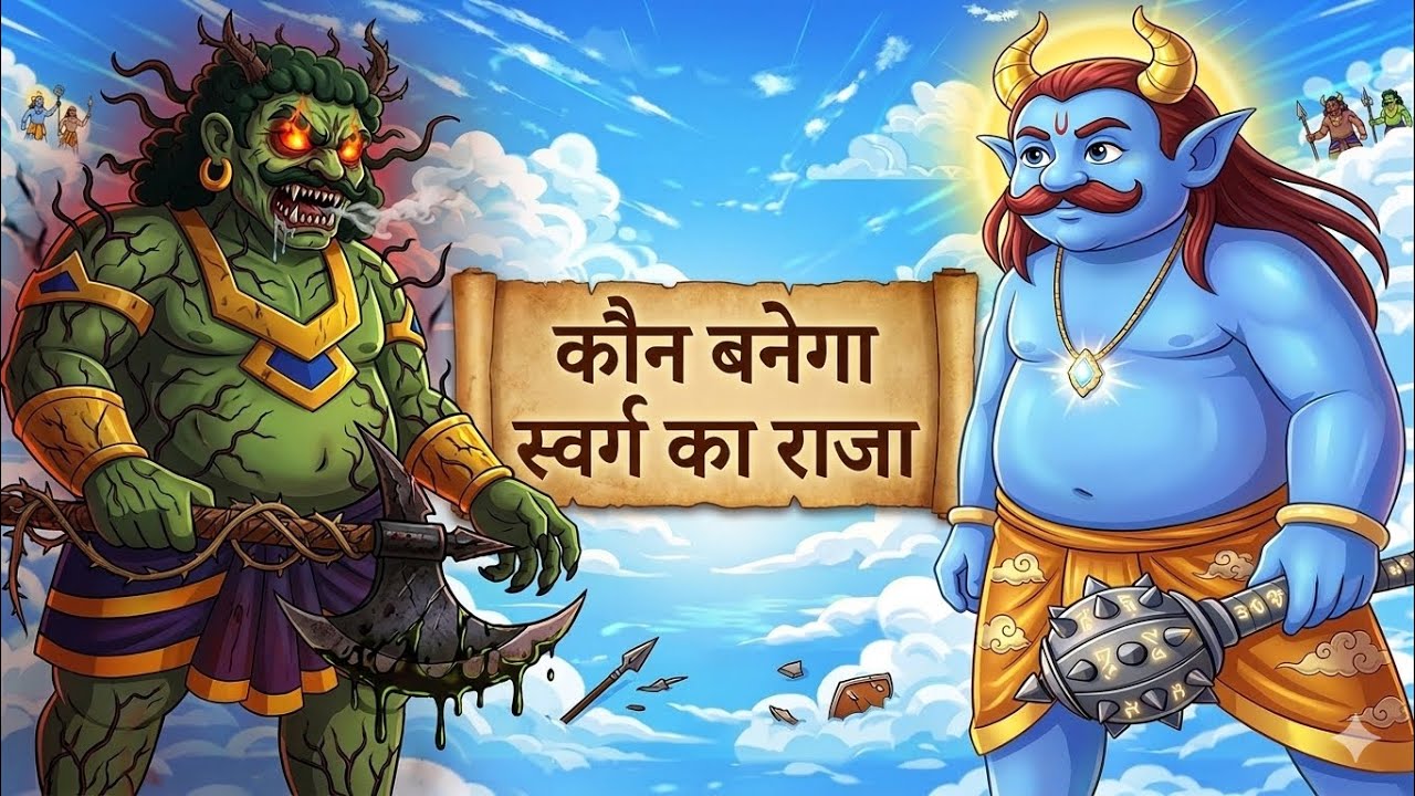 घमंडी असुर का अंत  |  भगवान विष्णु की महाशक्ति | 2D Moral Story | Golu Rani Toons