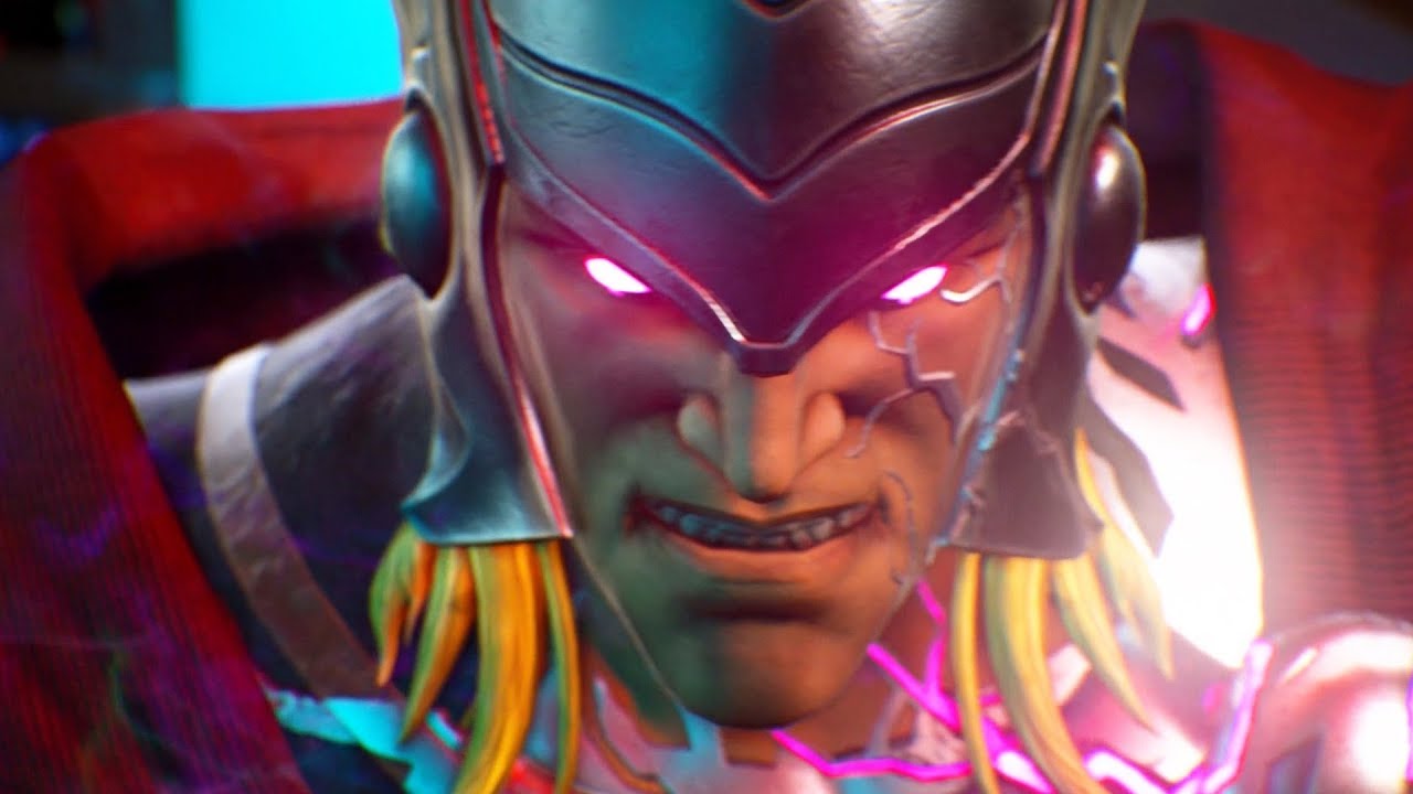 Marvel VS Capcom: Infinite - Thor Sigma Virus Unleashed Scene
