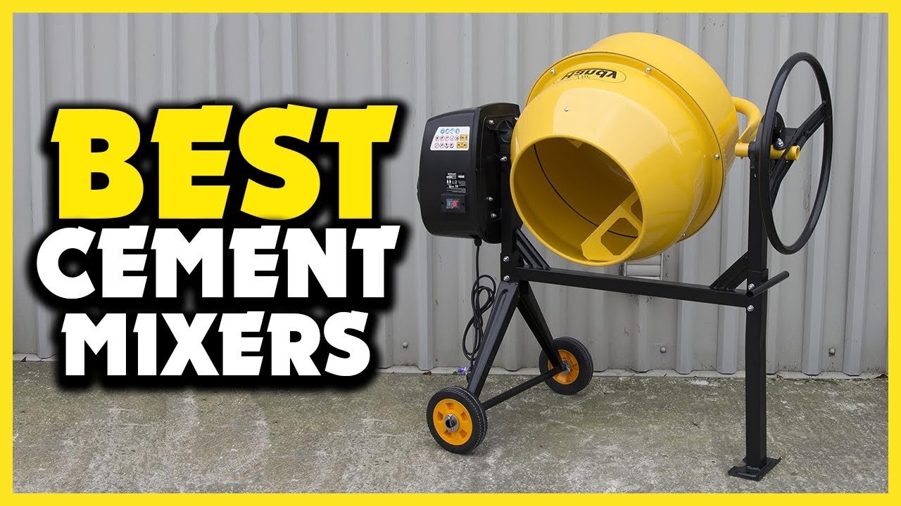 ✅Top 5 Best Cement Mixers of 2025