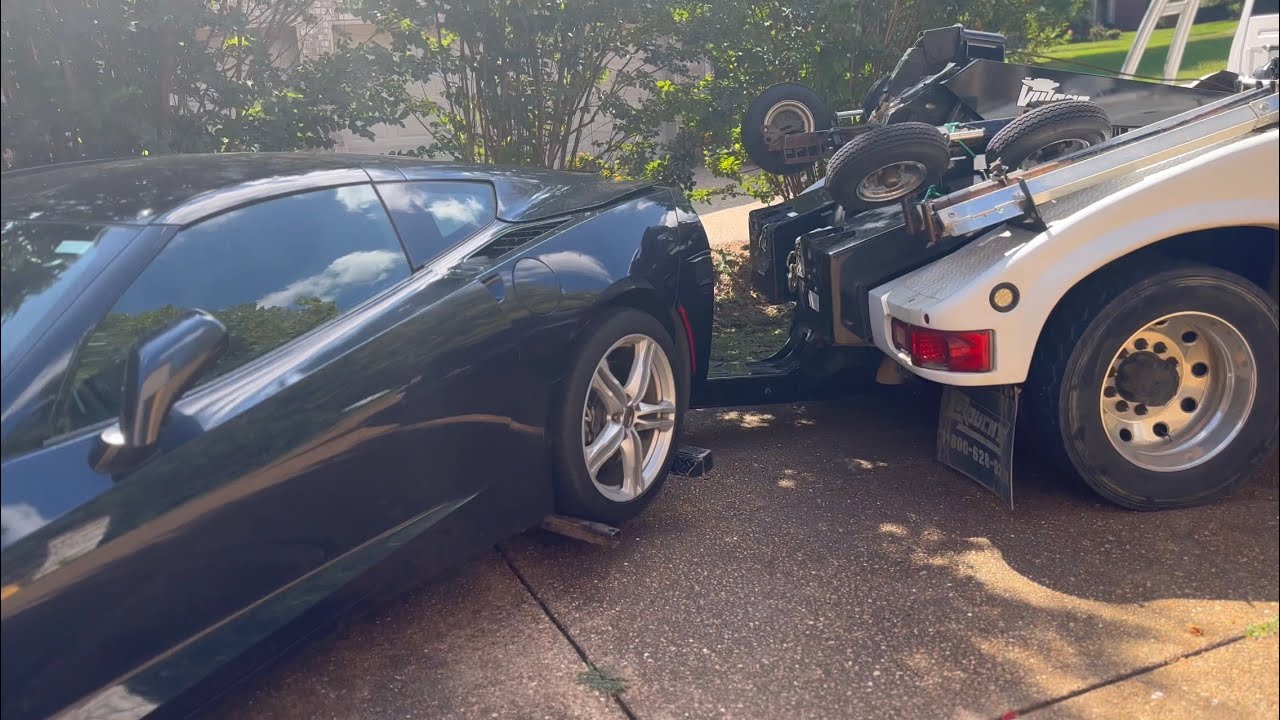 My Corvette Got Towed