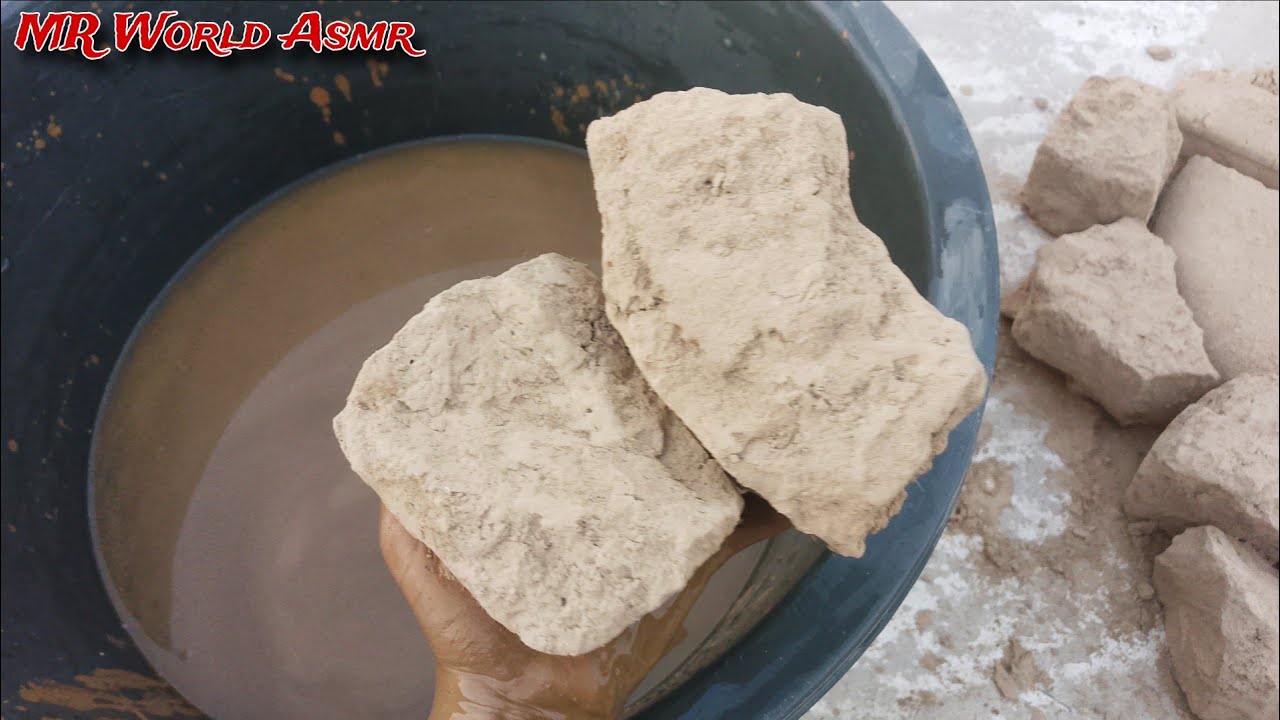 Peace mud satisfying crumbling 💦 🔥