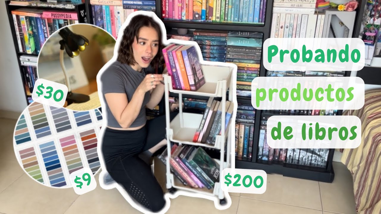 Compré un carrito de libros en TEMU para que tu no tengas que comprarlo‼️👀