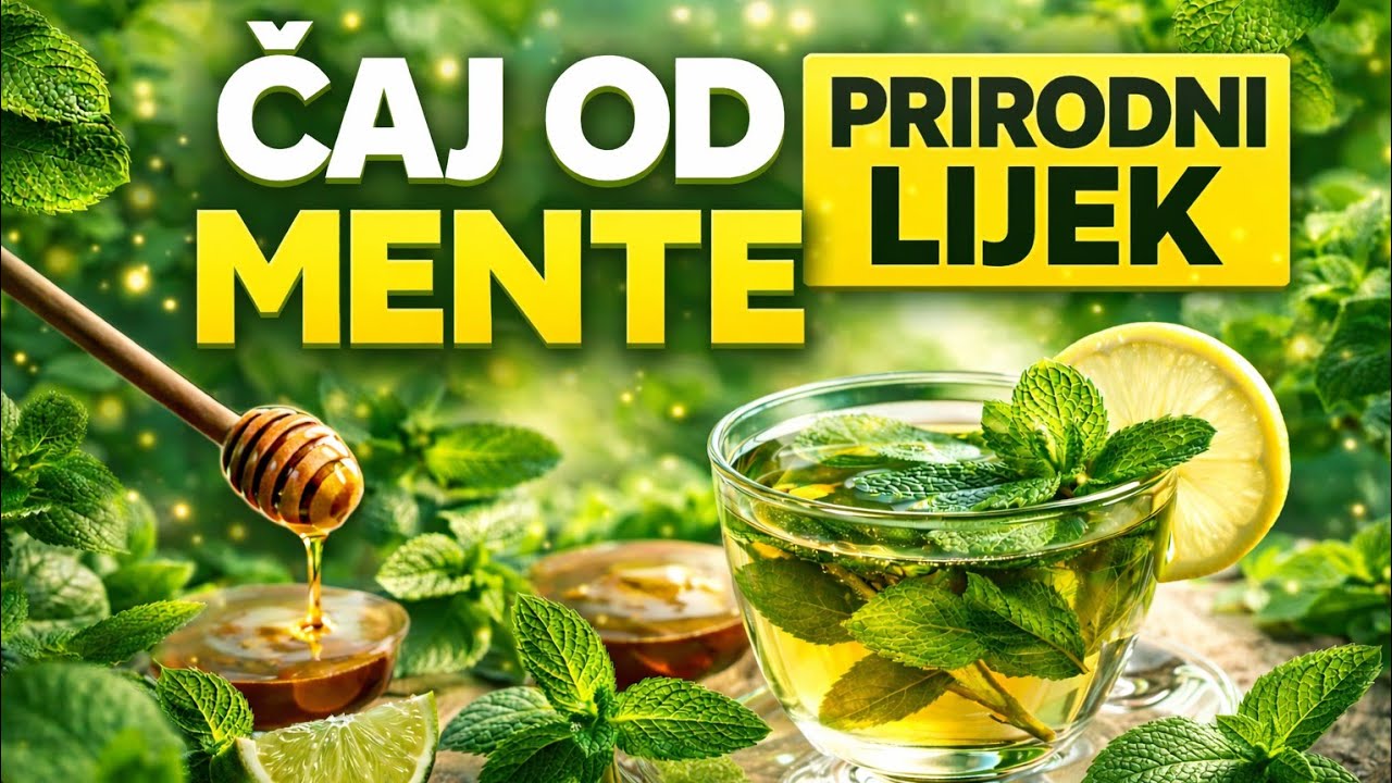 Imate ove probleme? Čaj od NANE / MENTE može pomoći kod čak 7 stvari!