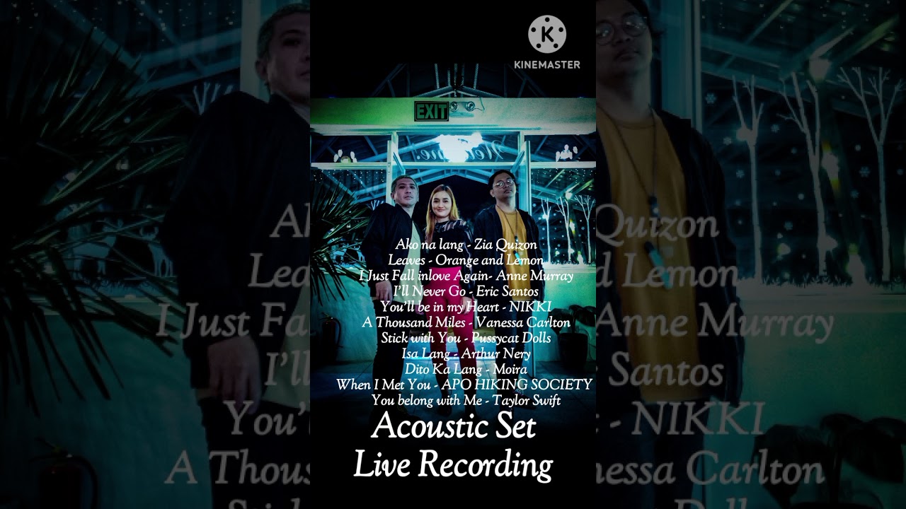 Lovesongs Acoustic Live Recording Set