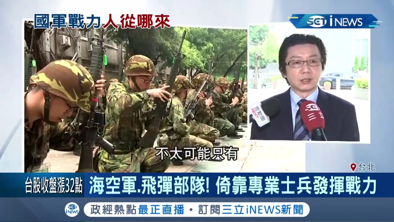 中共頻繞台高強度威脅..在野黨喊恢復徵兵制走回頭路 馮世寬認為全募兵需砸大錢 專家稱徵募並行較適當│【台灣要聞。先知道】20201005│三立iNEWS