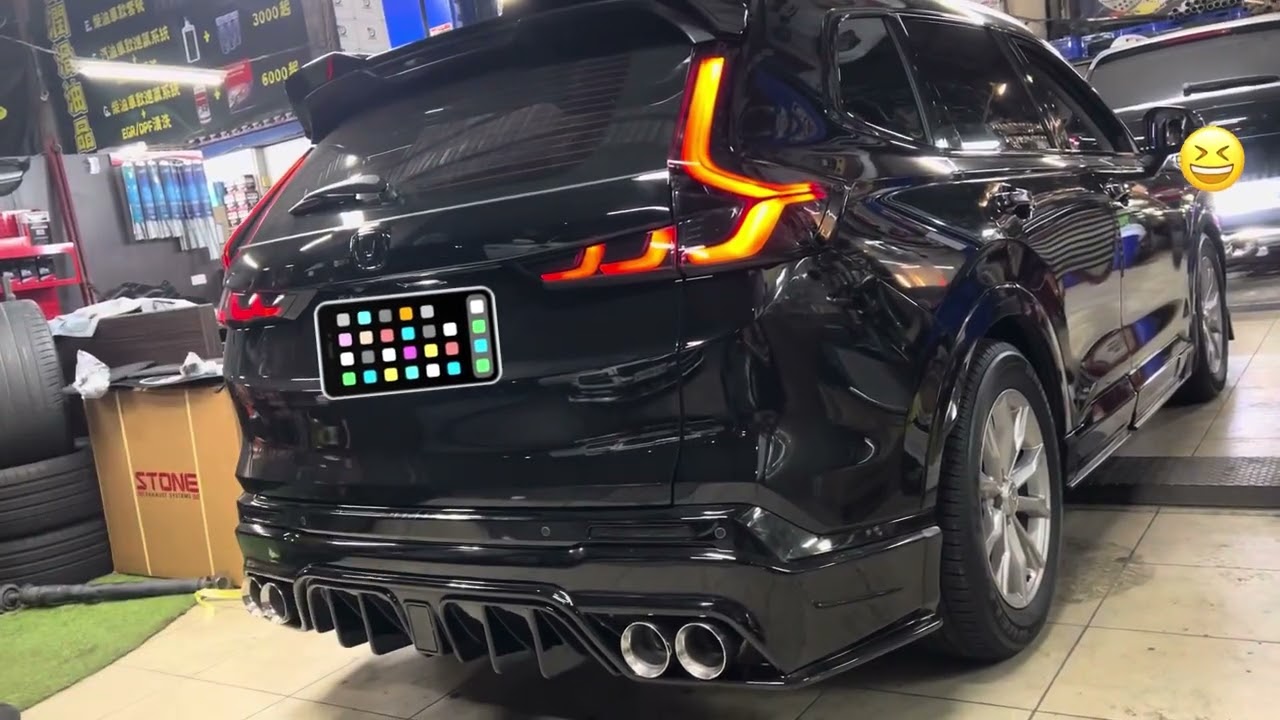 HONDA CRV6 改裝閥門聲音檔CR-V6、CRV 6 遙控閥門、CR-V 6代側排閥門遙控自帶真空排氣管閥門