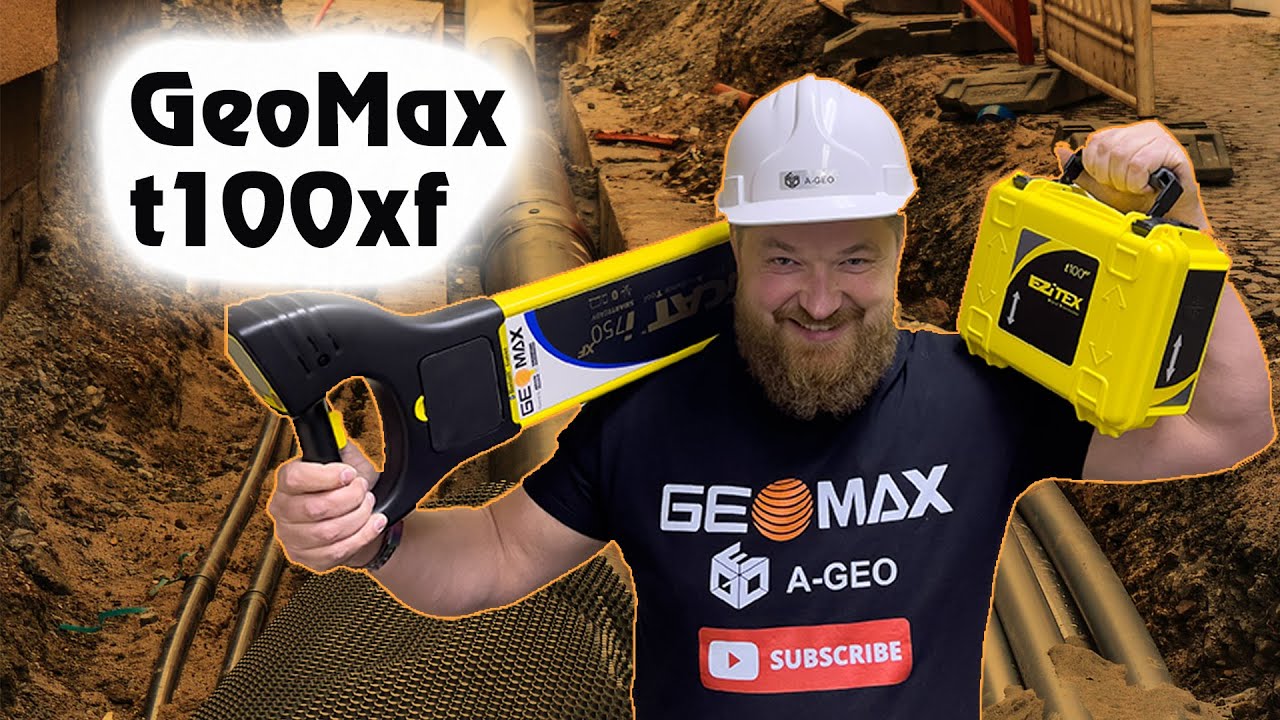 GeoMax signāla pastiprinātājs t100xf izpako&scaron;ana.