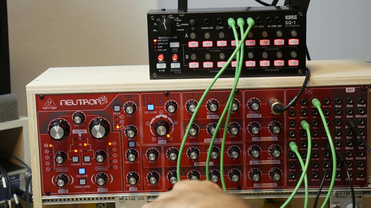 Behringer Neutron - Korg SQ1 Quick Tip 
