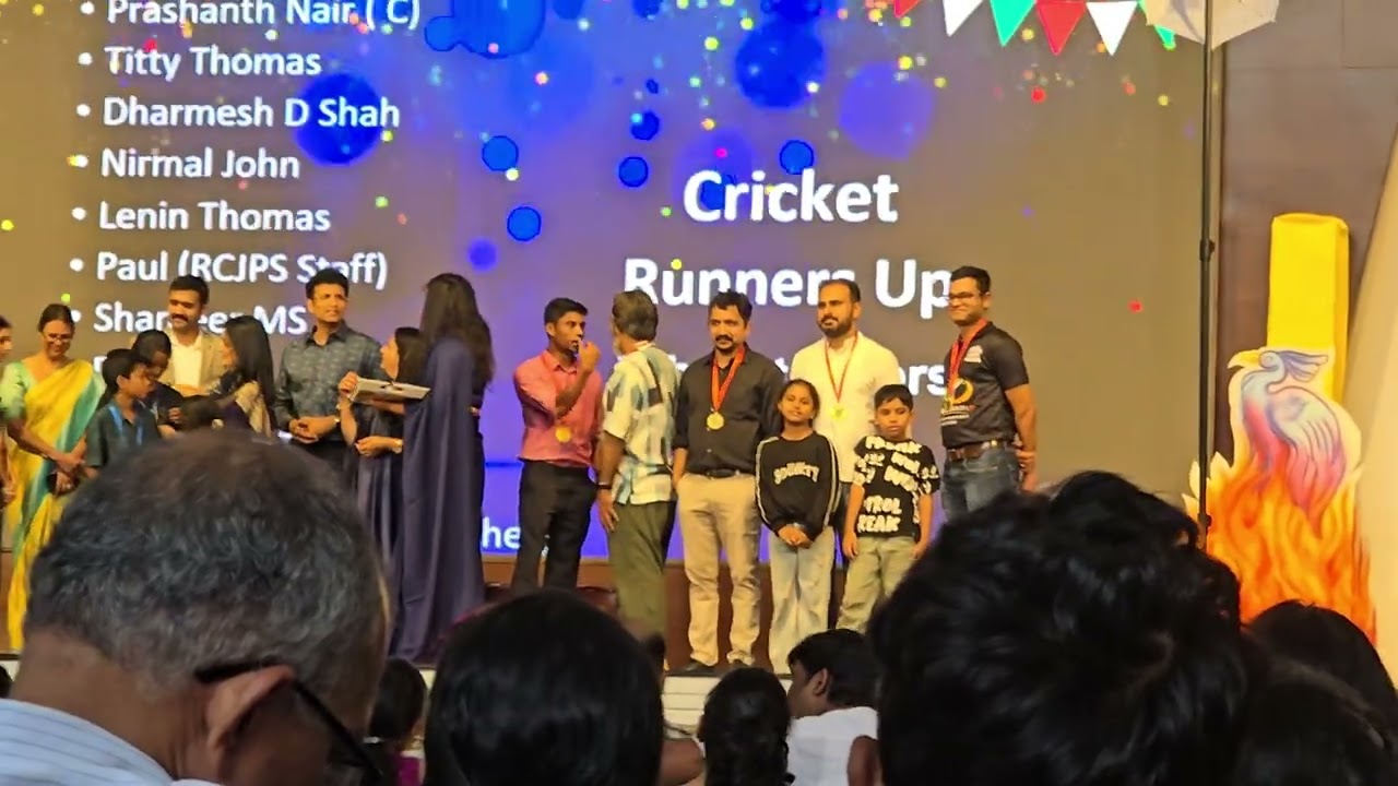 Cricket Champions Rajagiri Christu Jayanthi School