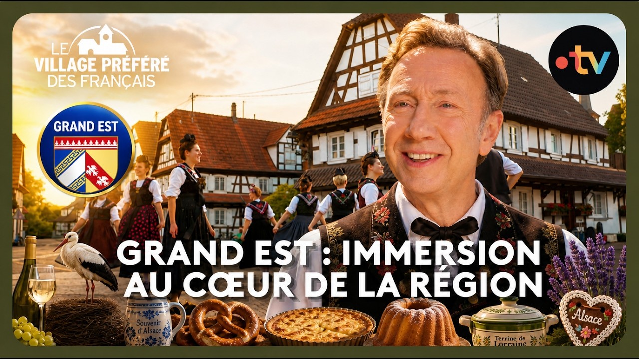 Grand Est : immersion au c&oelig;ur de la r&eacute;gion - Le village pr&eacute;f&eacute;r&eacute; des Fran&ccedil;ais