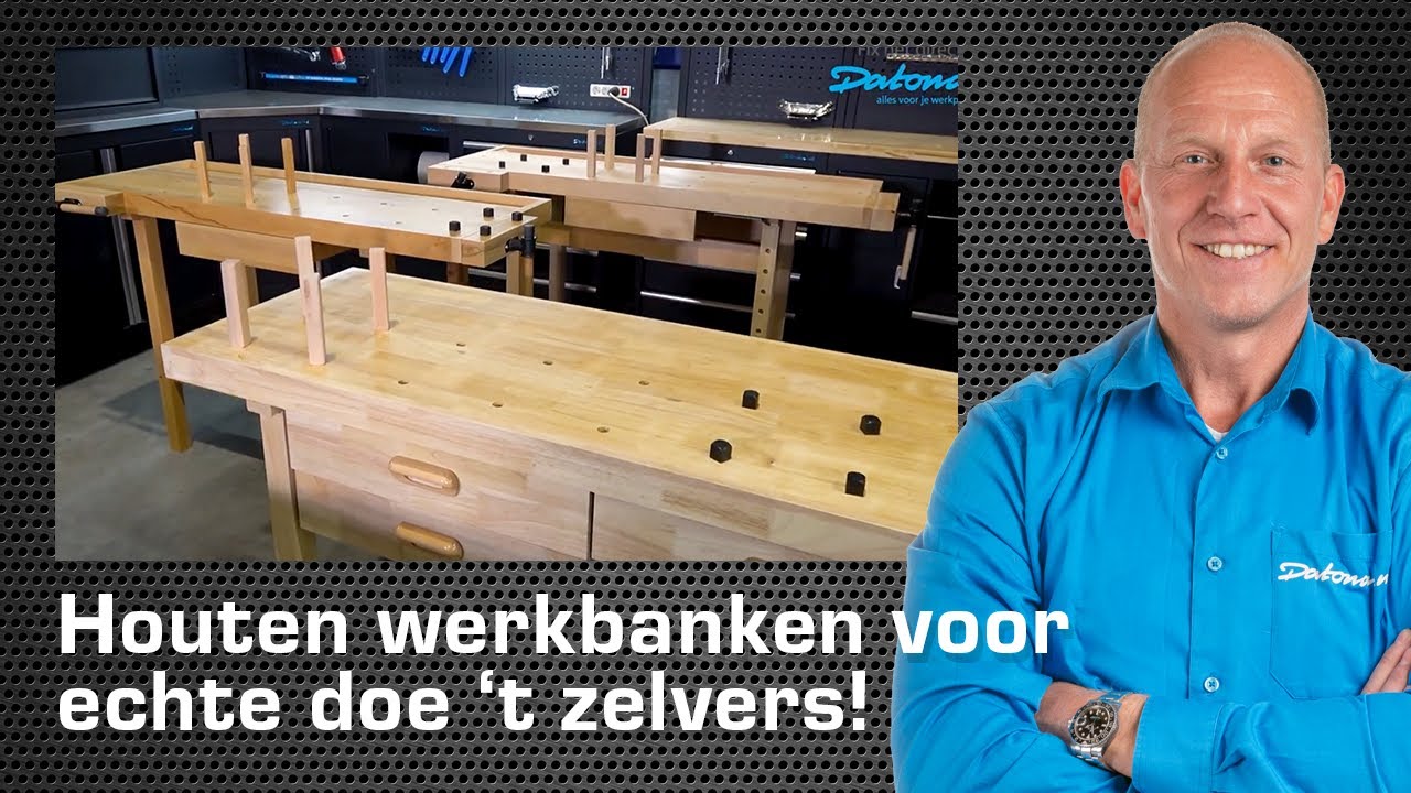 Houten werkbanken - Rintje Ritsma laat 't zien | Datona.nl