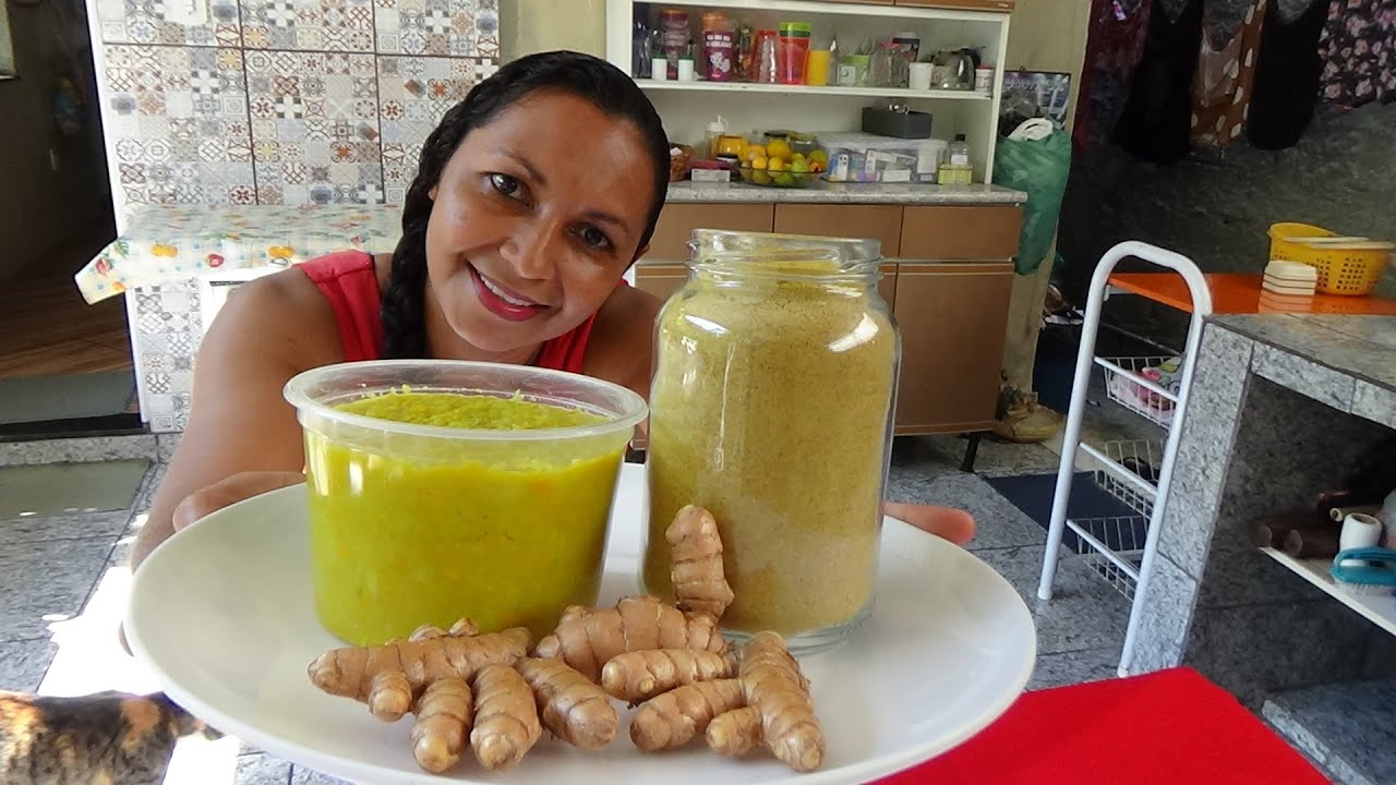 COMO FAZER AÇAFRÃO EM PÓ EM CASA