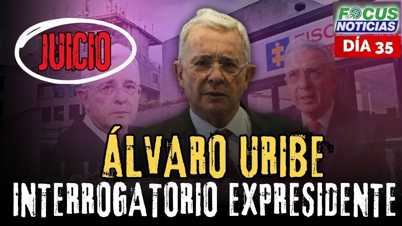 🔴EN VIVO | Audiencia Juicio ÁLVARO URIBE - DEFENSA Interroga EXPRESIDENTE [Día 35] #FocusNoticias